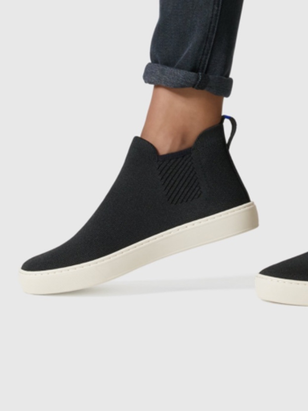 Rothy's Black Chelsea Sneaker - Size 11